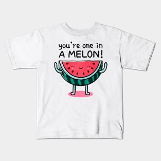 one in a melon Kids T-Shirt